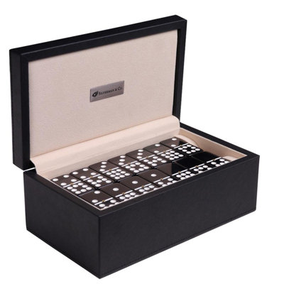 Silverman & Co. 2 Player Wool / Felt Dominoes