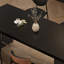 Table de salle à manger rectangulaire noire-125215312-125215316