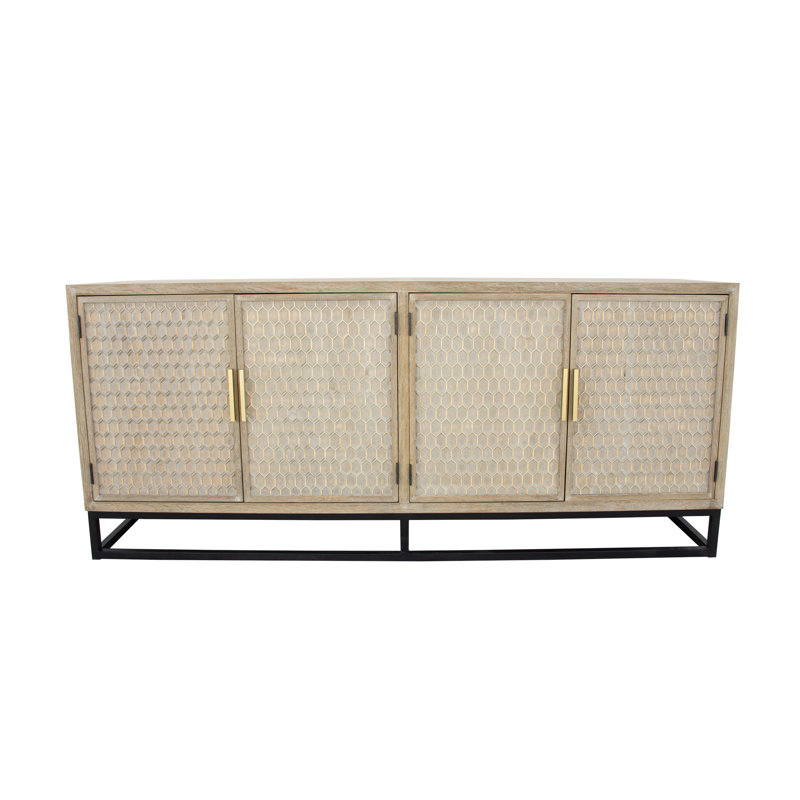 Donna 75 in. W Solid Wood Sideboard
