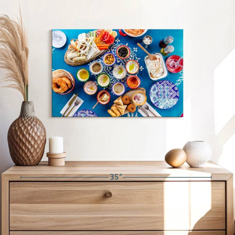 Yarlin Turkish Feast, 32" H x 48" W