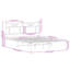 Bed Frame Without Mattress Engineered Wood-215817193-215817203
