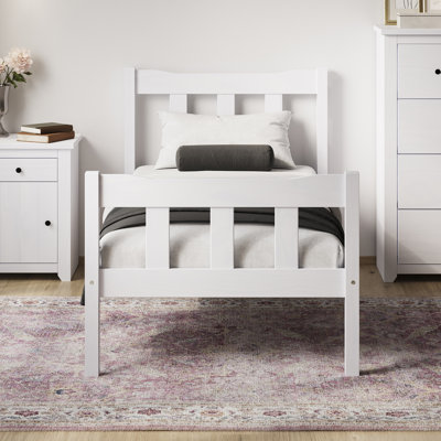Throop Solid Wood Bed