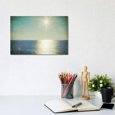 Sun Flare 1 Piece Wrapped Canvas Wall Art