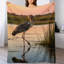 Jeté en flanelle de luxe Stork Sunset-134322021