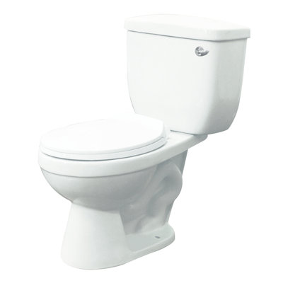 Transolid Madison 1.6 Gallons GPF Round Comfort Height Floor Mounted Kit (Seat Included)