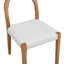 Elena Set of 2 Silver Oak Frame Oatmeal Effect Fabric Dining Chairs-226056728-226056731