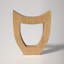 Fauve 7" Wood Tabletop Candlestick