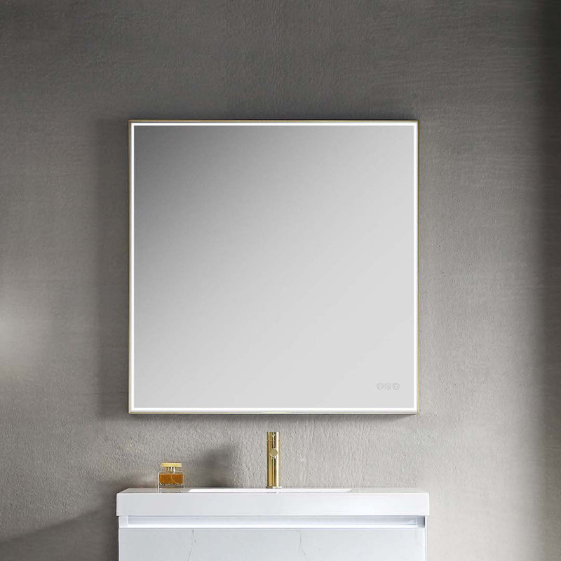 Meuble-lavabo mural simple 36 po avec lavabo, Blanc