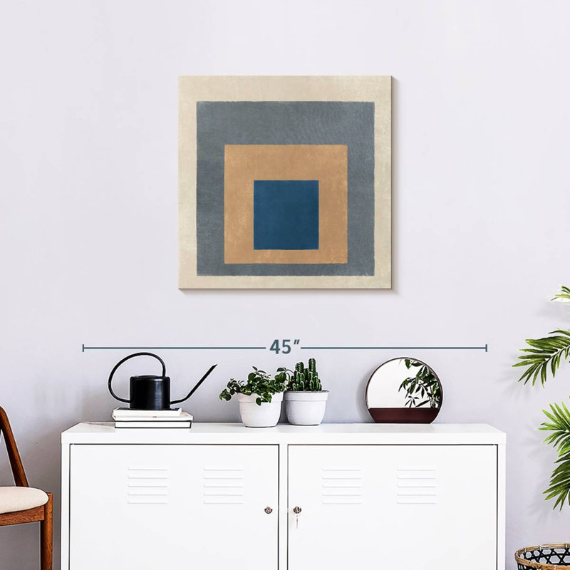 Cool Square Layers, 24" H x 24" W