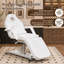 Lit de massage hydraulique 2 en 1, convertible en lit plat et en fauteuil, pivotant à 360° et réglable en hauteur.-2103380362