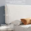 Tête de lit tapissier et ergonomique Tête de lit en tissu de 6,3 po de largeur convenant aux matelas de 8 à 14 po -2044093424-2044093427