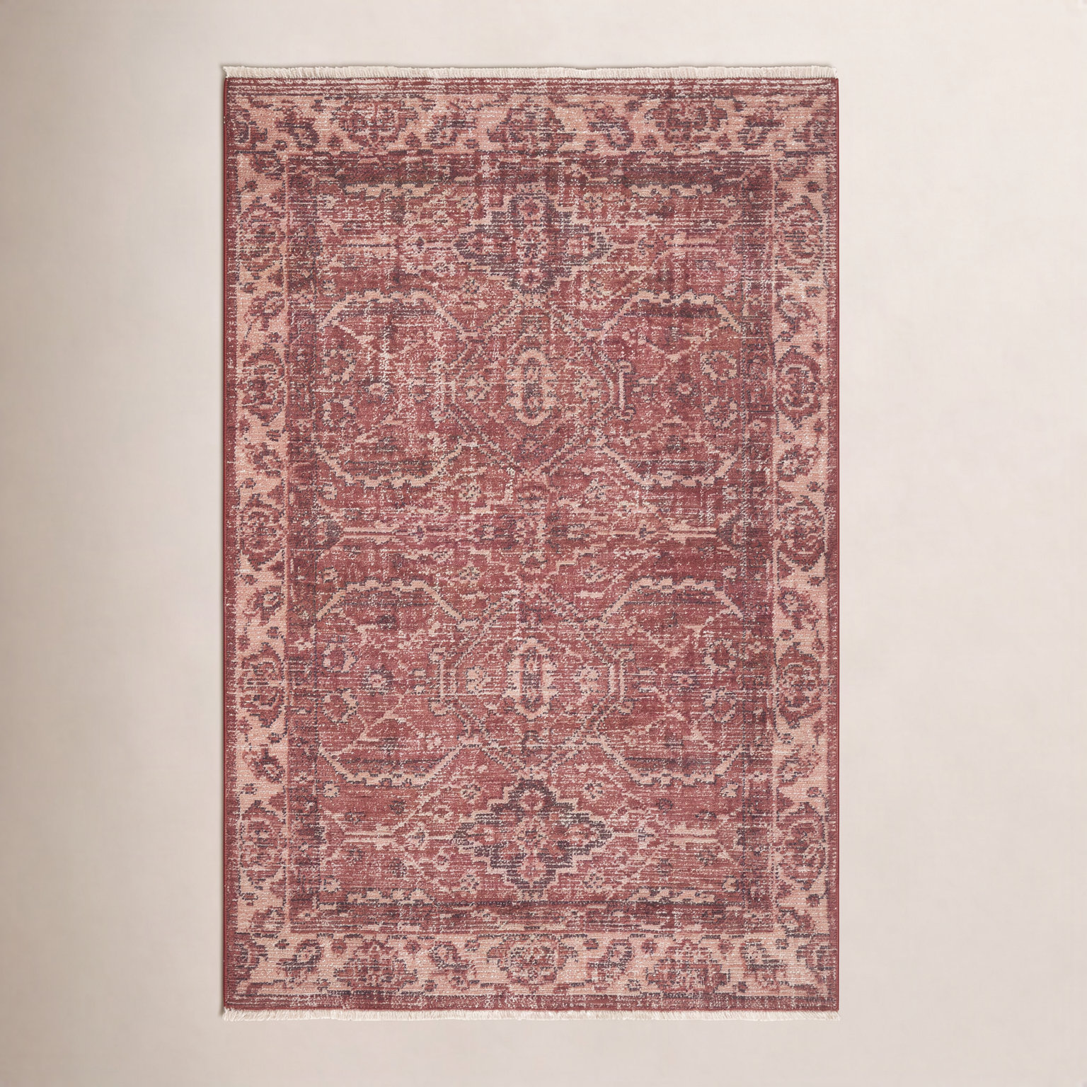 Dulcia Hand-Knotted Oriental Wool Rug, Rectangle 7'9" x 9'9"