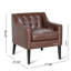 Chaise d'appoint, chaise d'appoint, chaise d'appoint moderne, chaise en cuir, fauteuil-642285071