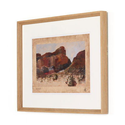 Desert I Painting by Aileen Fitzgerald