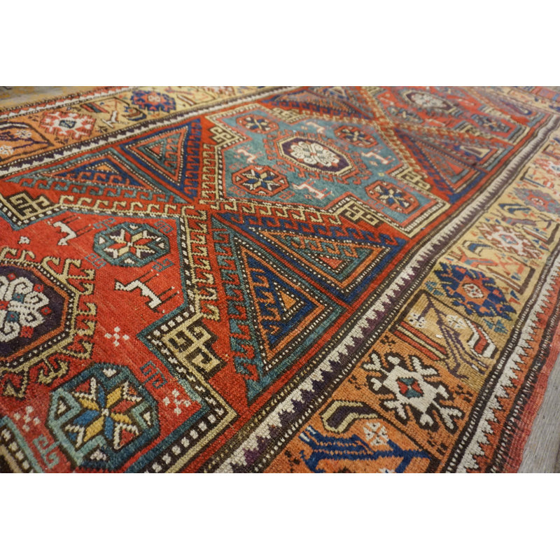 Antique Turkish Knotted Rug
