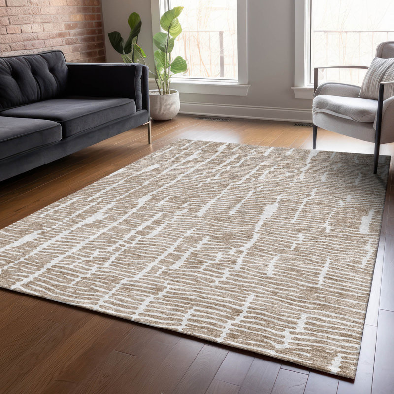 Abstract Indoor Rug, Rectangle 9' x 12'