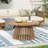 Outdoor Wood Patio Coffee Table-216133386