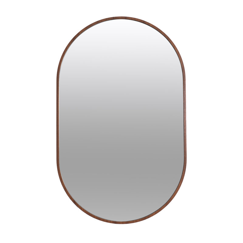 Miroir de salle de bain Damitra, Brun pâle