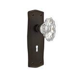 Prairie Plate with Decorative Keyhole and Chateau Door Knob