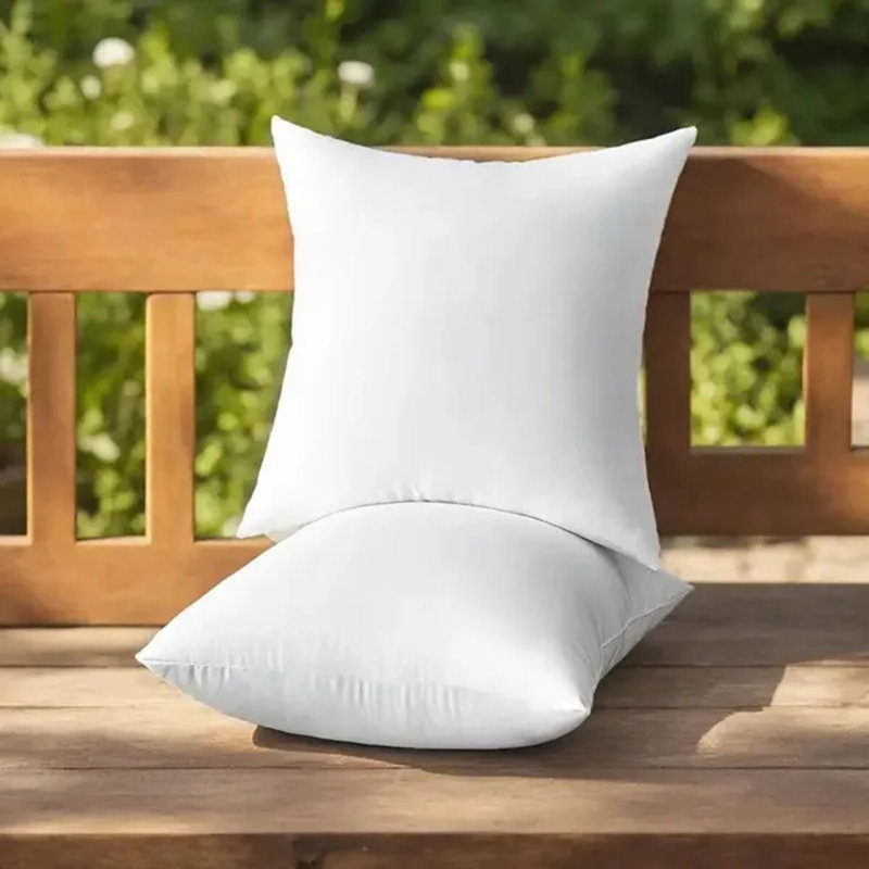 18" X 18" Skin‑friendly Cotton Support Throw Pillows, 2 Pack
