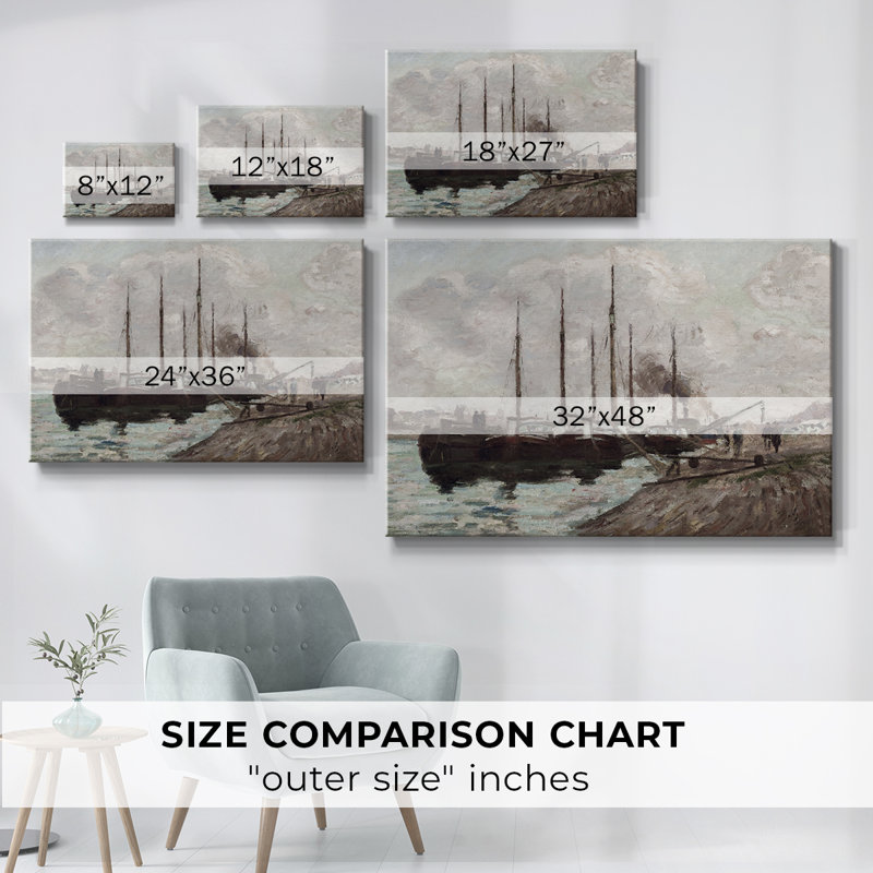 Vintage Nautical-CXCVII, reproduction d'art sur toile, H 13 po x l 19 po