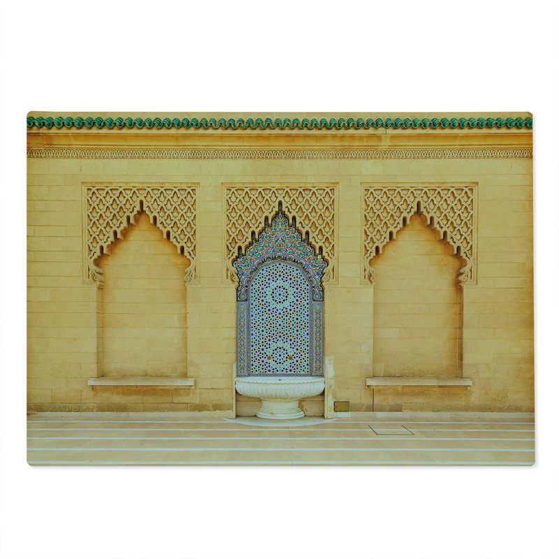 Fontaine à carreaux marocaine de grande taille Ambesonne