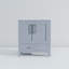 Gris foncé foncé 30 po Meuble-lavabo large avec surface en marbre, fabrication en bois massif, fermeture en douceur, une armoire intérieure, tiroir, tablette ouverte, pré-percé pour l'installation du robinet, salle de bain longue durée-907886174