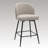 360°Swivel Barstool Counter Height Barstools with Back-1265452656