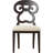 Linen Queen Anne Back Parsons Chair-36417073
