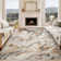 Randolph Abstract Machine Washable Area Rug with Rubber Backing for Living Room Non-Slip Modern Indoor Carpet Low-Pile Rug for Bedroom Dining Room Hallway Kitchen Office Playroom Nursery