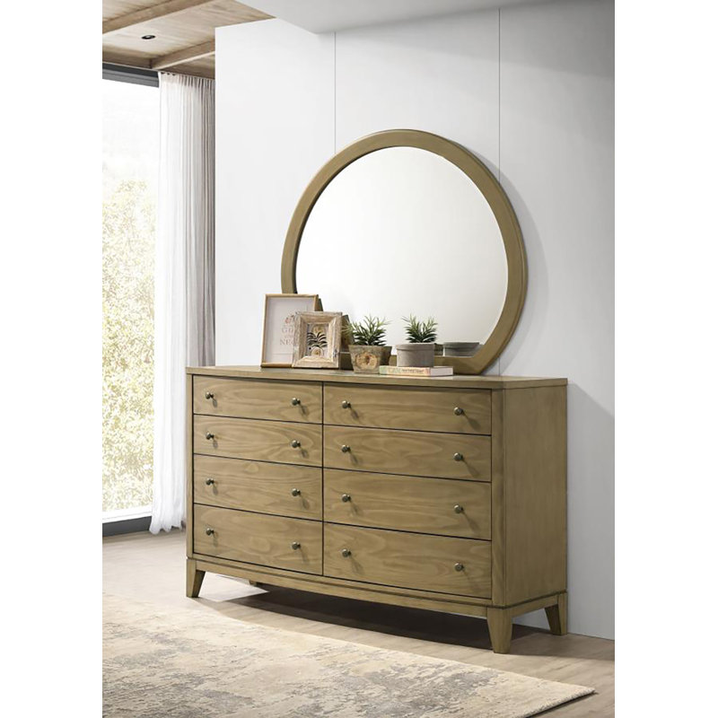Commode 8 tiroirs avec miroir Arends