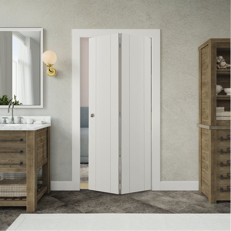 Porte pliante à panneaux 2U Palladio 2U, 36 po x 79,38 po, Blanc