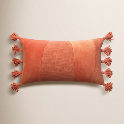 Legaspi Tassels Lumbar Throw Pillow