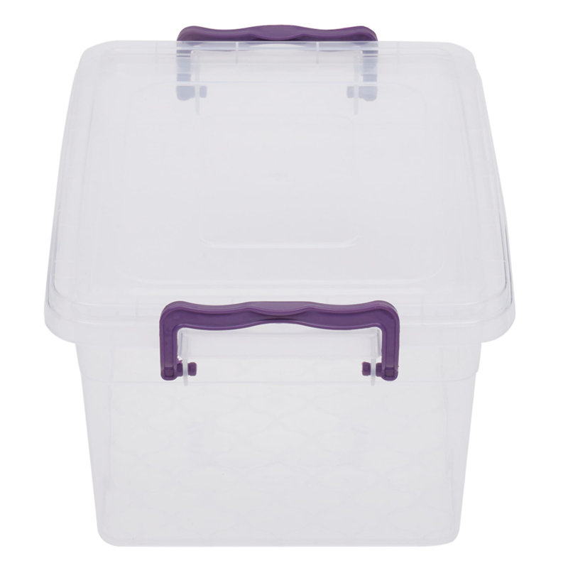 Bac en plastique, 5 L, H 5,25 po x l 8 po x P 12,25 po