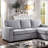 Boize Upholstered L-Shaped Sectional Reversible-1437759921