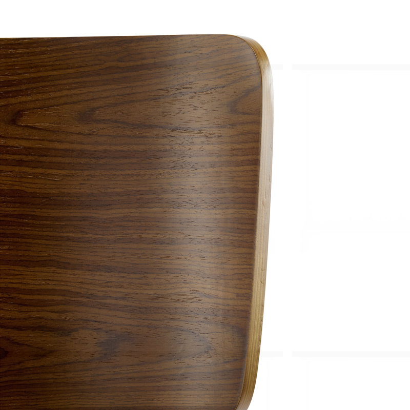 Ensemble de 2 tabourets de bar en bois Pari