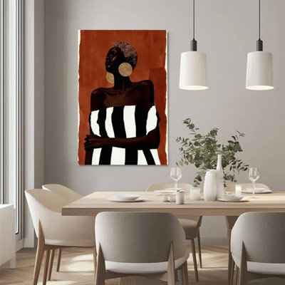 Impression sur toile encadrée 1Pc