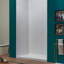 Ensemble de panneaux muraux de douche en surface solide WOODBRIDGE 48 po L x 96 po H x 36 po P, 3 pièces-120138022
