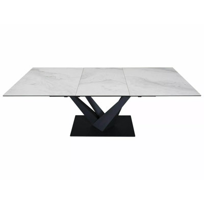 Morty Metal Base Dining Table