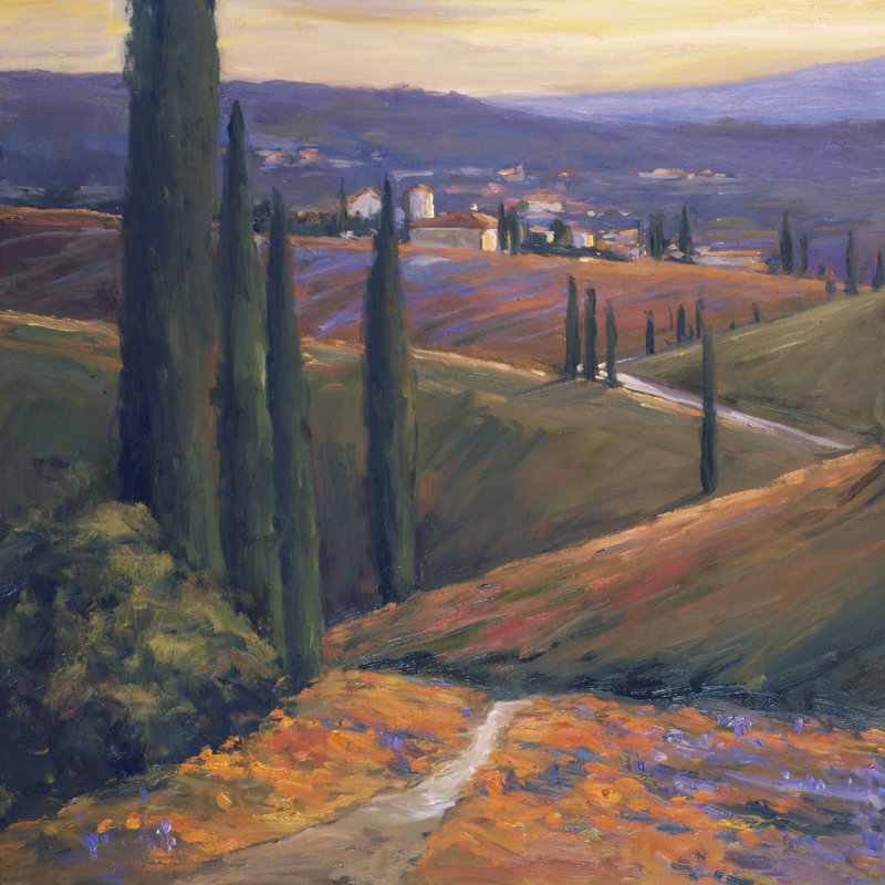 Afternoon I by Allayn Stevens - Wrapped Canvas Painting, 30cm H x 30cm W