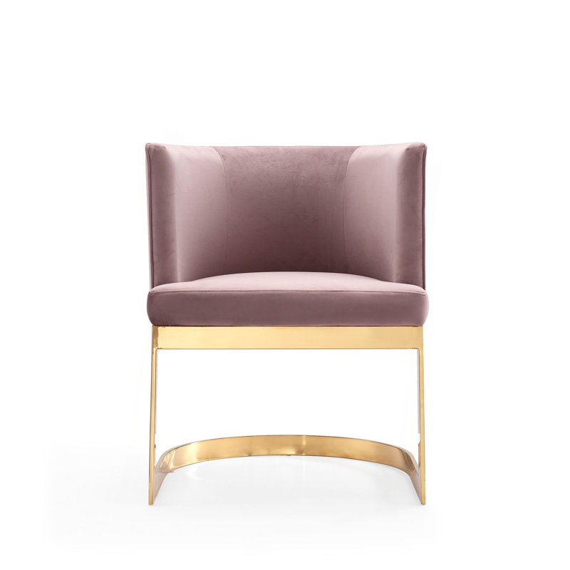 Dining Chair In Blush