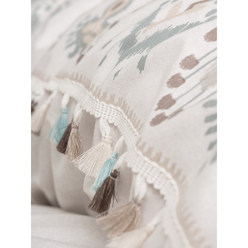 100% Cotton Ranforce Single Quilt Cover Set, White & Brown | Includes 63 x 87 Duvet Cover, 63 x 94 Flat Sheet, 20 x 28 Pillowcase | Reactive Print, Machine Washable, Button & Envelope Closure | Soft, Durable, Stylish Design
