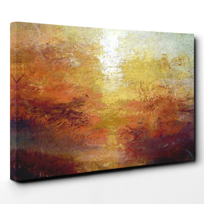 J.M.W. Turner - Wrapped Canvas Painting, 40cm H x 60cm W