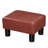 Flannel Small Footstool Ottoman For Footrest, Modern Rectangle Step Stool Extra Seating With Non-Skid Plastic Legs For Living Room, Couch, Entryway-261033052
