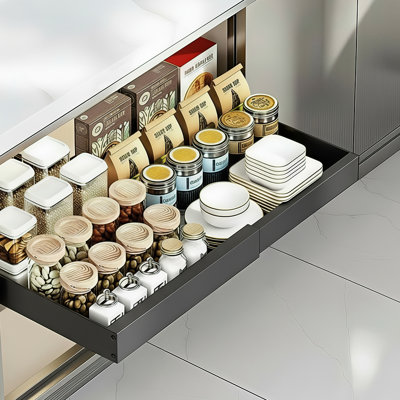 Expandable Pull-Out Cabinet Organiser