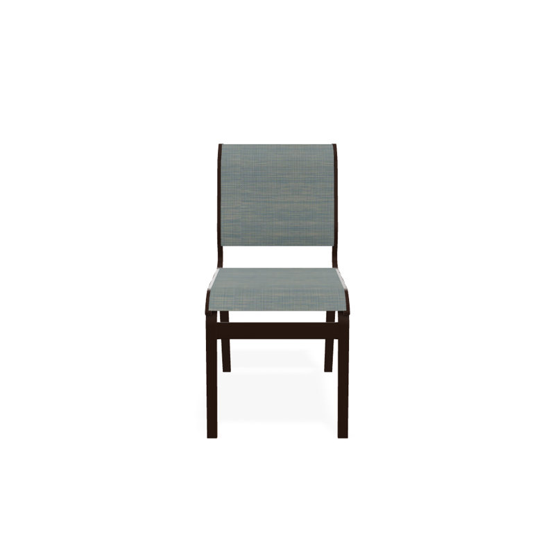 Chaise d'appoint de salle à manger Hiraku, Kona texturé, Baja