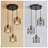 Kevinmatthew 3 - Light Black Cluster Pendant
