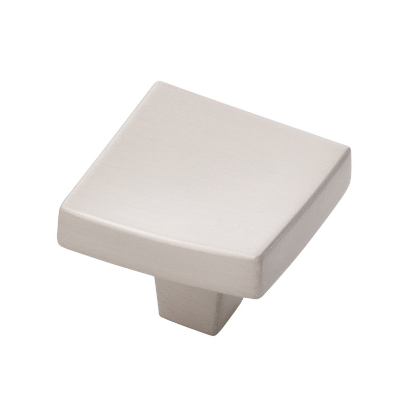 Flex Square Knob, Satin Nickel