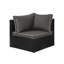 Ensemble de conversation modulaire en rotin avec coussins 4 pièces Alans-1459578769-1459578770