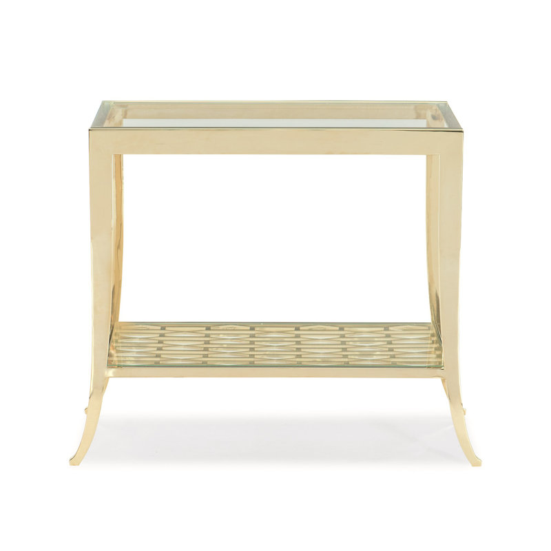 Caracole Classic Glass End Table